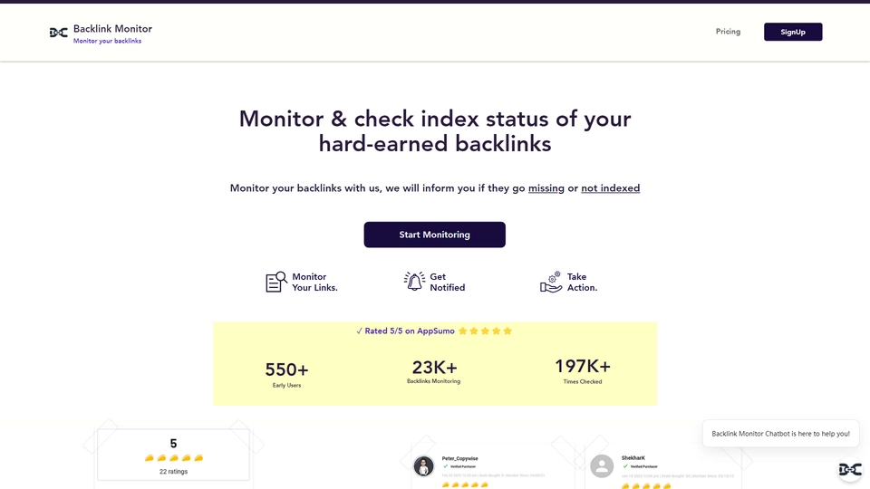 Backlink Monitor