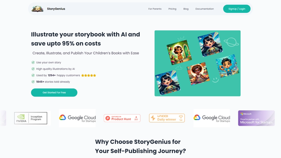 StoryGenius AI