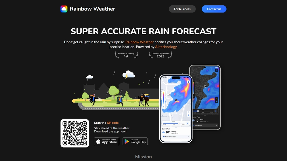 Rainbow Weather AI