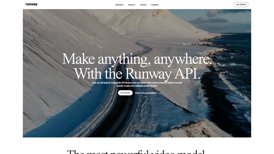 Runway AI Studio