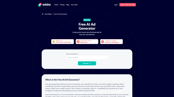 AdsBy AI Generator