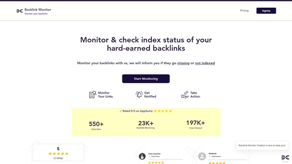 Backlink Monitor