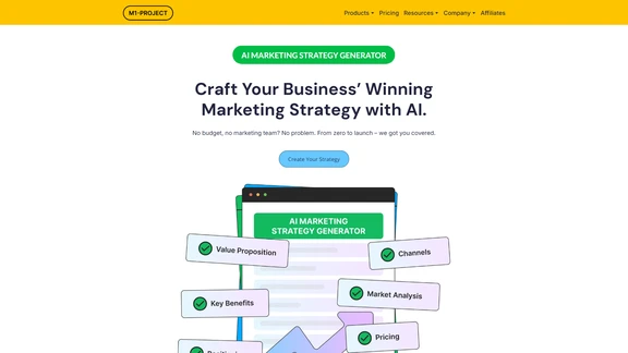 M1-project: Marketing Strategy Generator