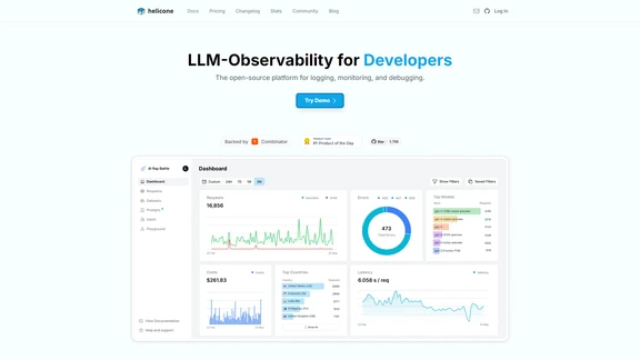 Helicone AI Tracker