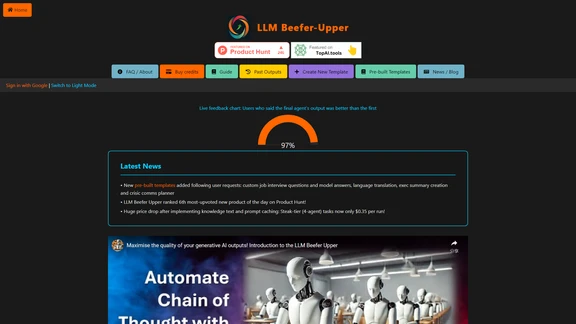 LLM Beefer Upper