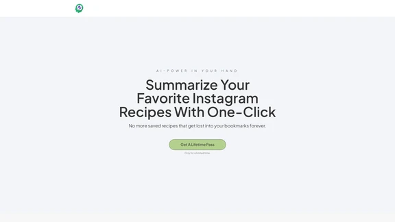 Recipe Reel AI