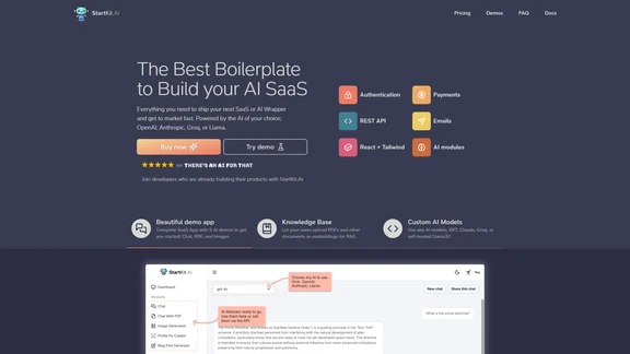 StartKit.AI SaaS模板