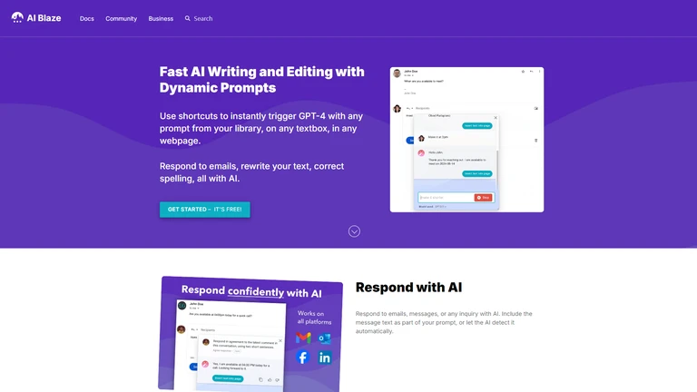 Blaze AI Writer