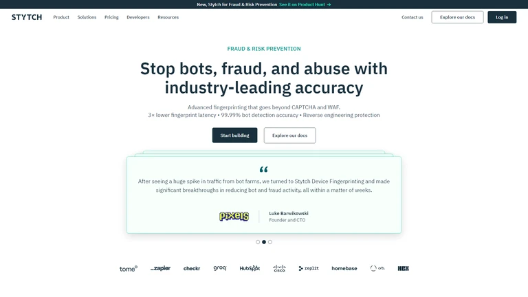 Stytch AI Fraud Detection